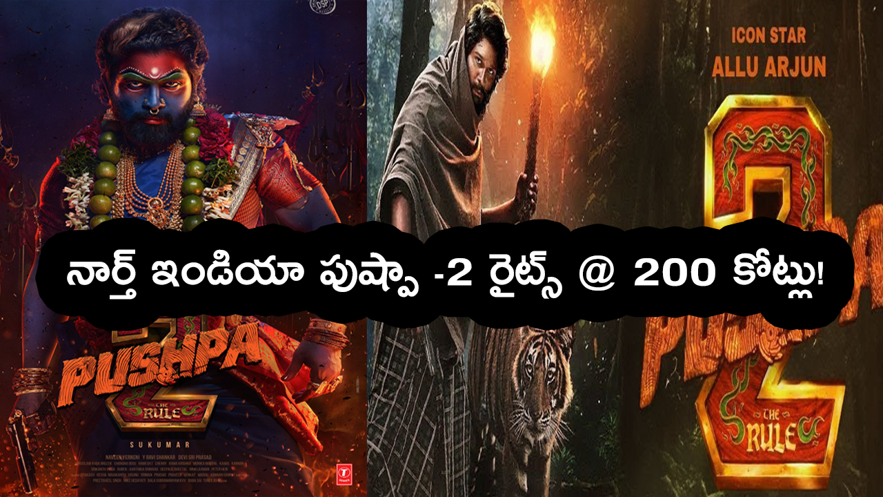 నార్త్ ఇండియా “పుష్పా -2” రైట్స్ @ 200 కోట్లు!